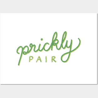 Prickly Pair Lettering Posters and Art